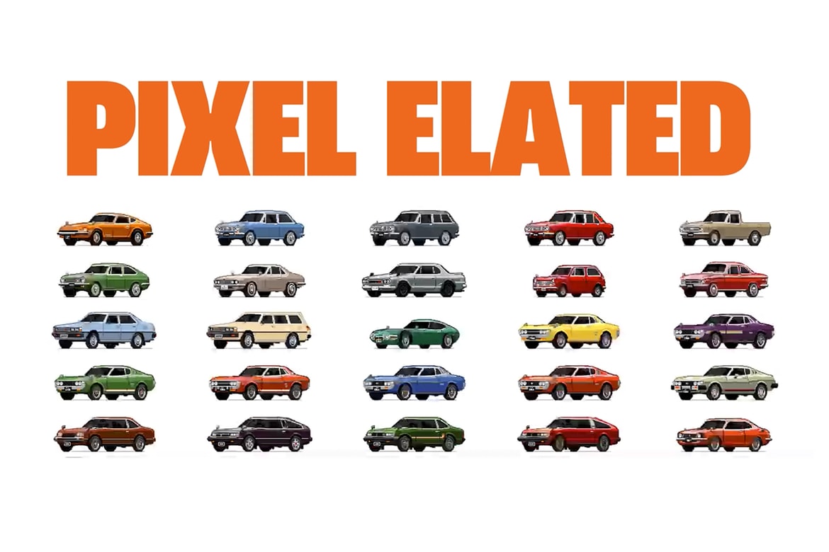 16 Bit Jdm Car Models Hypebeast
