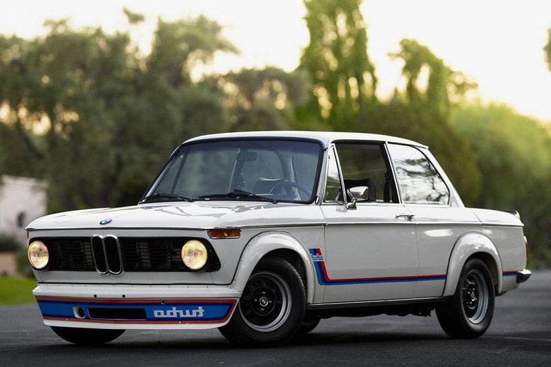 1974 BMW 2002 Turbo 5-Speed Bring A Trailer Classic Car Auction German Automotive History "Chamonix" Racing Livery Vintage Retro Sportscar 