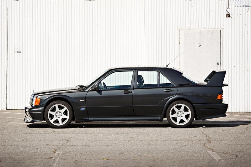 1990 Mercedes-Benz 190E 2.5-16 Evolution II Rare German Sports Saloon DTM Touring Car Family Auction Gooding & Company Closer Look Black Benz