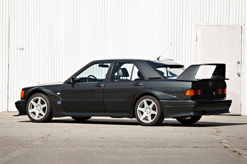 1990 Mercedes-Benz 190E 2.5-16 Evolution II Rare German Sports Saloon DTM Touring Car Family Auction Gooding & Company Closer Look Black Benz