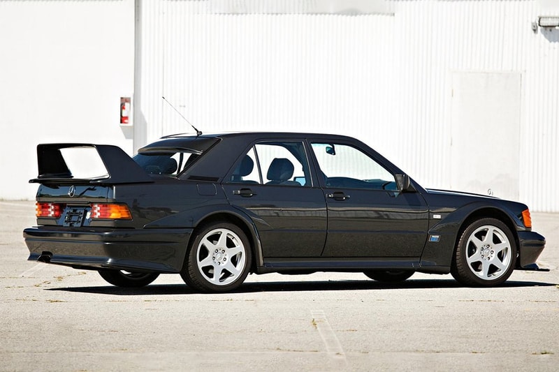 1990 Mercedes-Benz 190E 2.5-16 Evolution II Rare German Sports Saloon DTM Touring Car Family Auction Gooding & Company Closer Look Black Benz