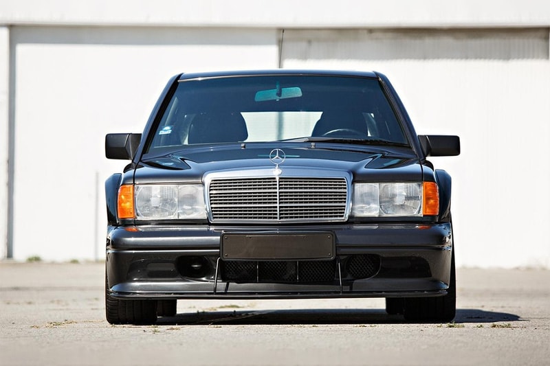 1990 Mercedes-Benz 190E 2.5-16 Evolution II Rare German Sports Saloon DTM Touring Car Family Auction Gooding & Company Closer Look Black Benz