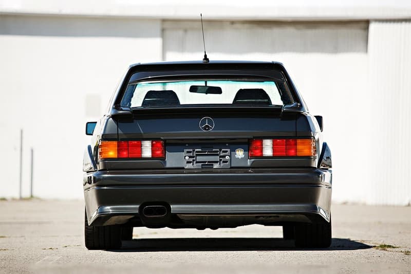 1990 Mercedes-Benz 190E 2.5-16 Evolution II Rare German Sports Saloon DTM Touring Car Family Auction Gooding & Company Closer Look Black Benz