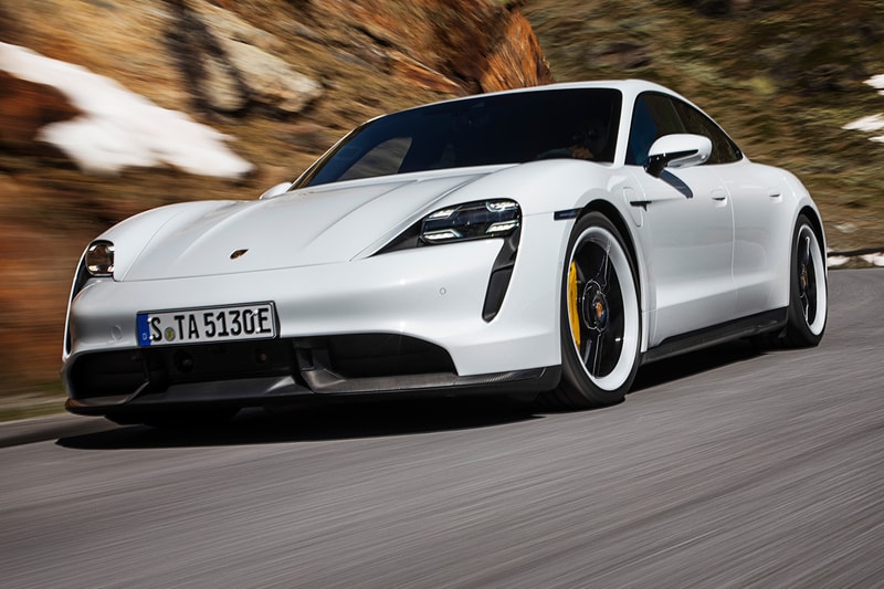 2021 Porsche Taycan Faster Power Updates Tech News Automotive Germany Electric Cars Infotainment 0-60 MPH 0-124 MPH BHP Sports Family Performance Car Four Seat Four-Door