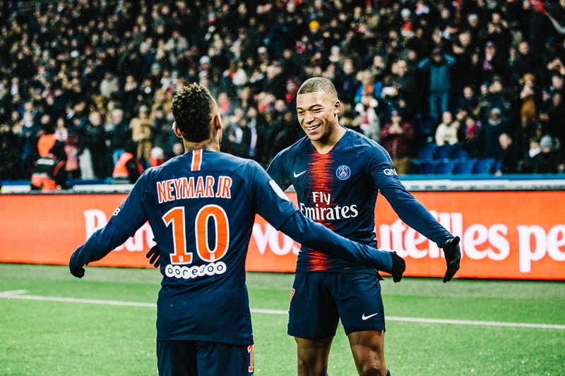 Paris Saint Germain PSG Fashion Collaboration Sneakers Air Jordan Brand Bape Colette Kylian Mbappe Neymar Jr