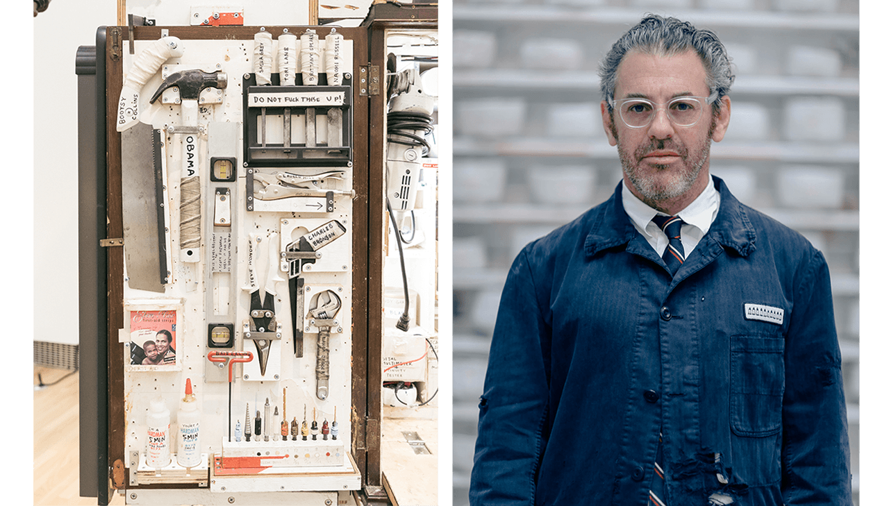 Tom Sachs Studio Visit Nasa Nike Craft Mars Yard Shoes Mission Control