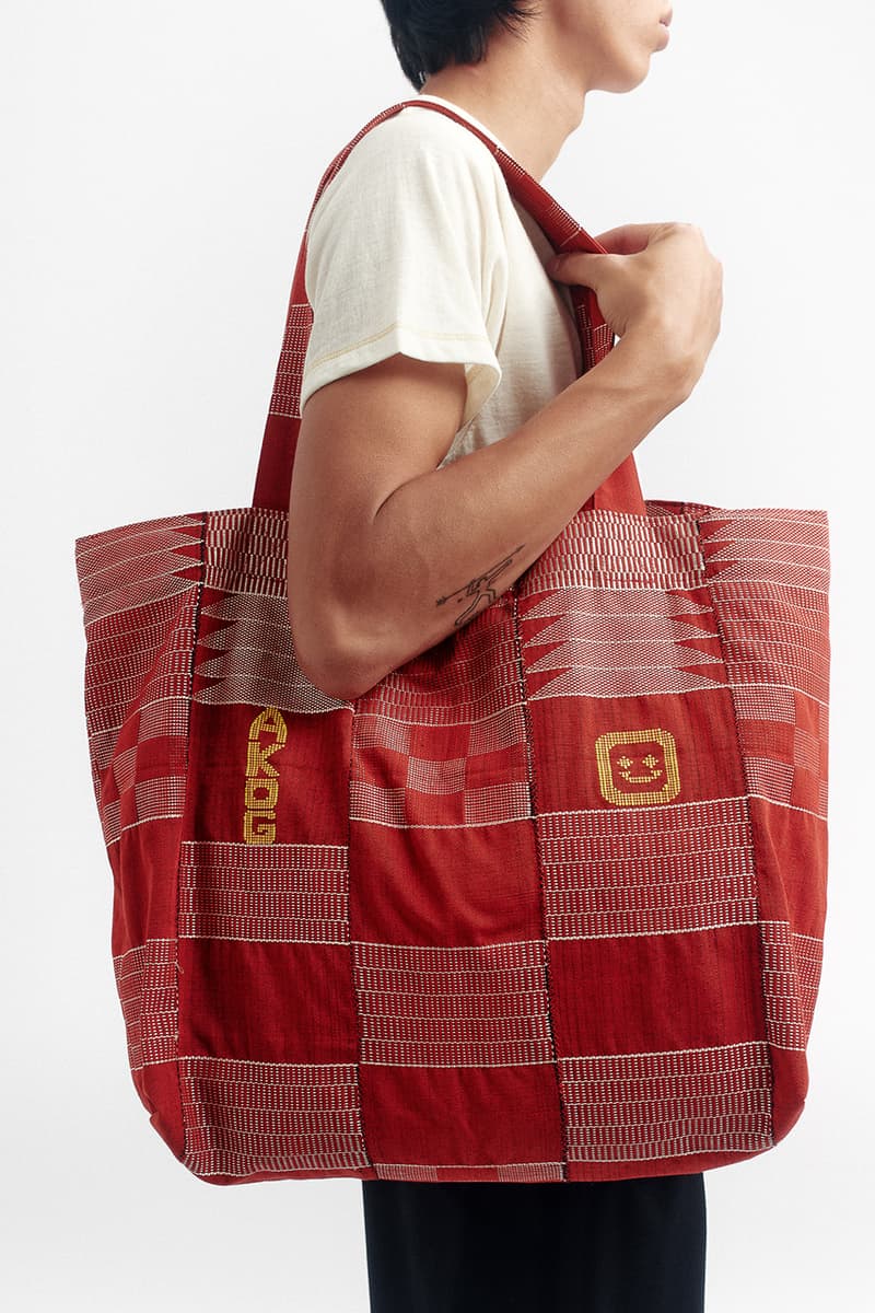 A Kind of Guise Ghana Kente Cloth beach bags