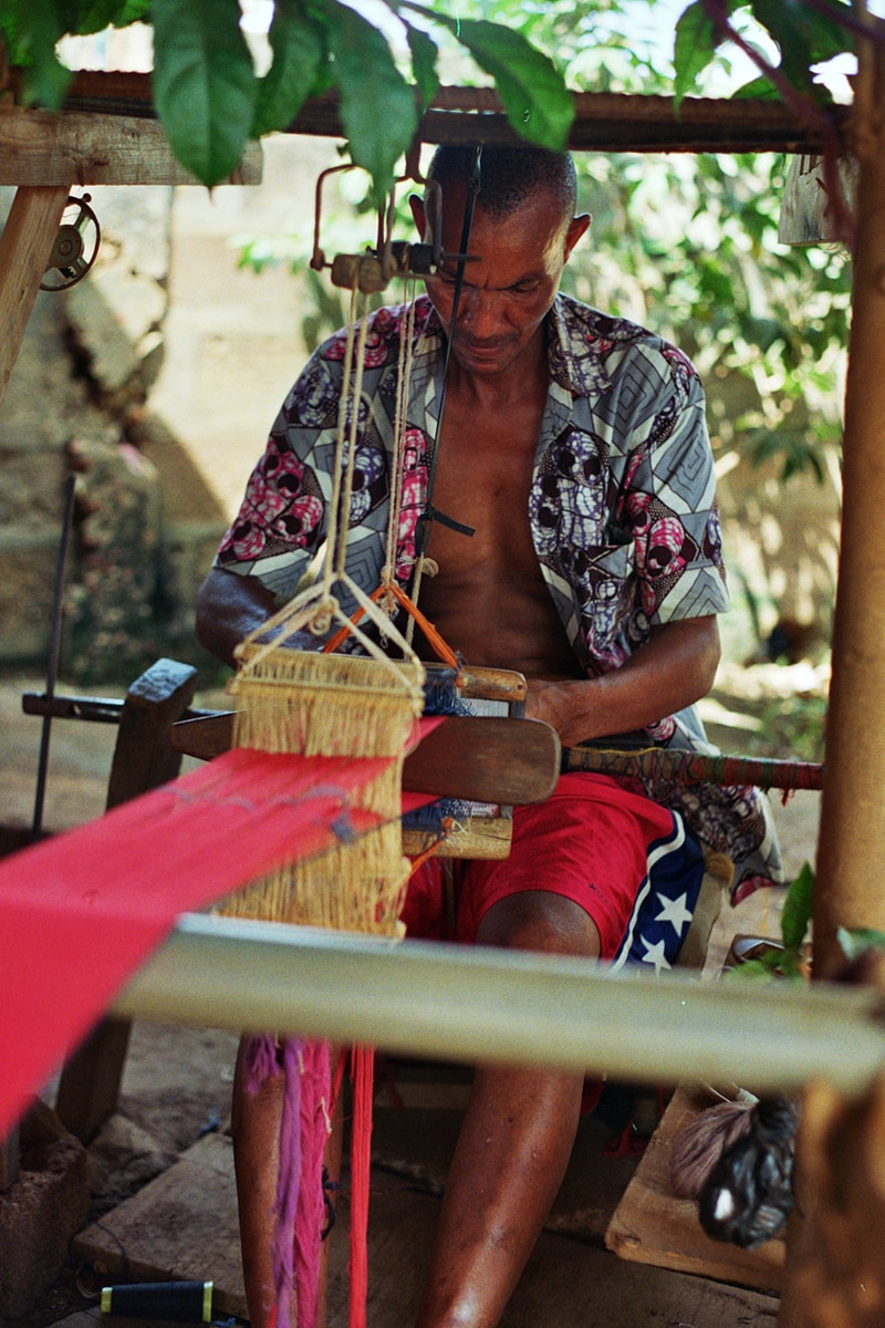 A Kind of Guise Ghana Kente Cloth beach bags