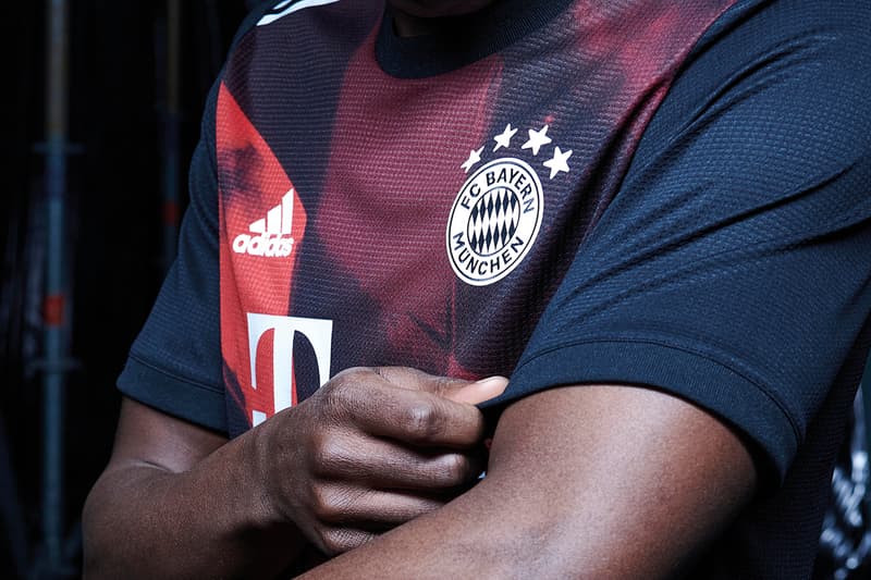 fc bayern munich adidas football soccer germany champions league third kit buy cop purchse alaba gnabry pavard details