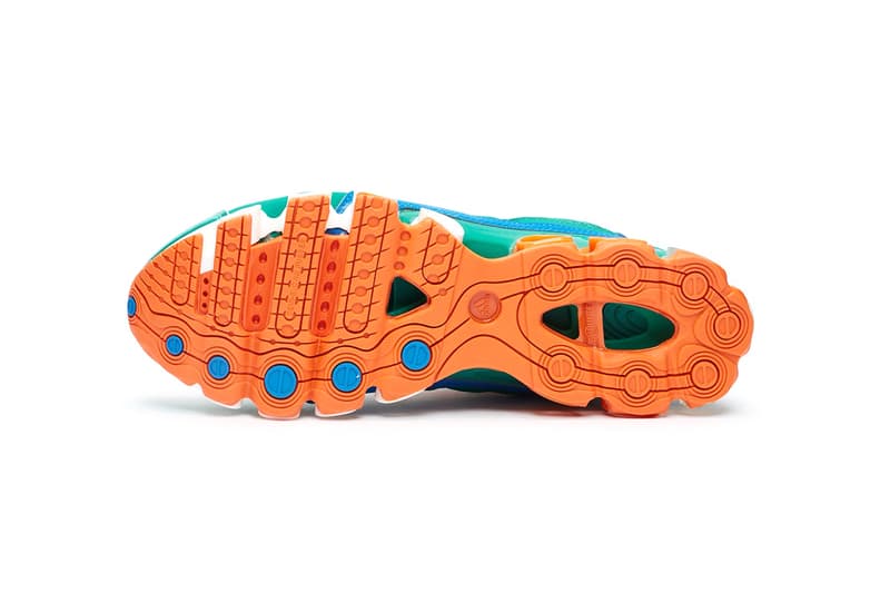 adidas Originals Microbounce T1 "Night Cargo" CLOUD WHITE / SCARLET / COLLEGIATE NAVY Eg5394 Eg5395 GLORY GREEN / ORANGE / CLOUD WHITE Release Information Closer Look Footwear Vintage Retro 2008 Runner Three Stripes Drop Date