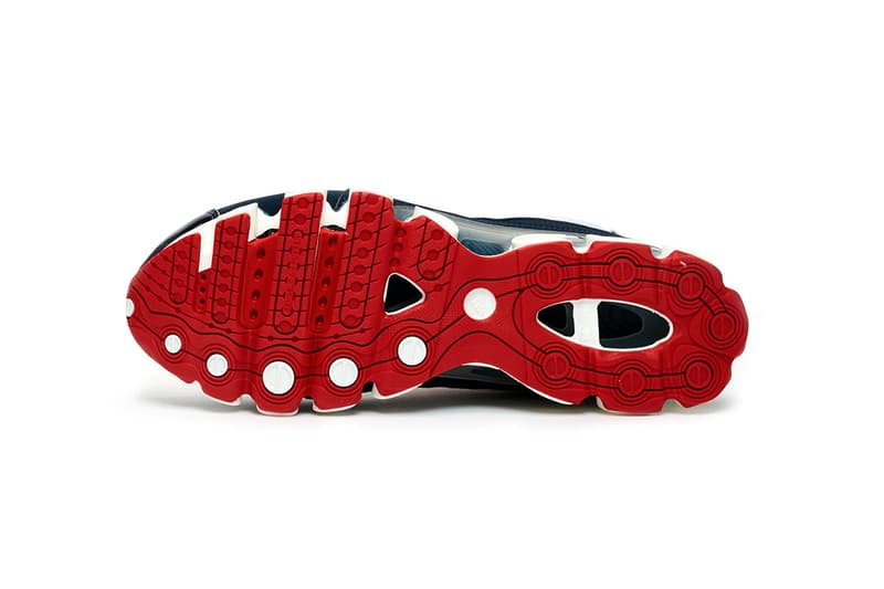 adidas Originals Microbounce T1 "Night Cargo" CLOUD WHITE / SCARLET / COLLEGIATE NAVY Eg5394 Eg5395 GLORY GREEN / ORANGE / CLOUD WHITE Release Information Closer Look Footwear Vintage Retro 2008 Runner Three Stripes Drop Date