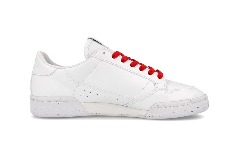 adidas Originals Continental Superstar Stan Smith Supercourt "This Shoe Alone Will Not Save the Planet" Sustainability Eco Conscious Three Stripes White Sneakers Drop Pack Release Information Closer First Look Summer FU9787 FW2293 FU9609 FU9728 Vegan Leather