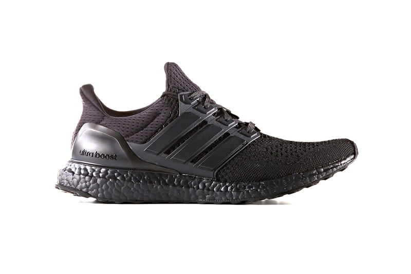 adidas UltraBOOST 1.0 "Core Black" LTD Returning Release Information Drop Date Triple Black "Triple White" Kanye West Sneakers Hype BOOST Tech Three Stripes YEEZY Primeknit Stretchweb Continental