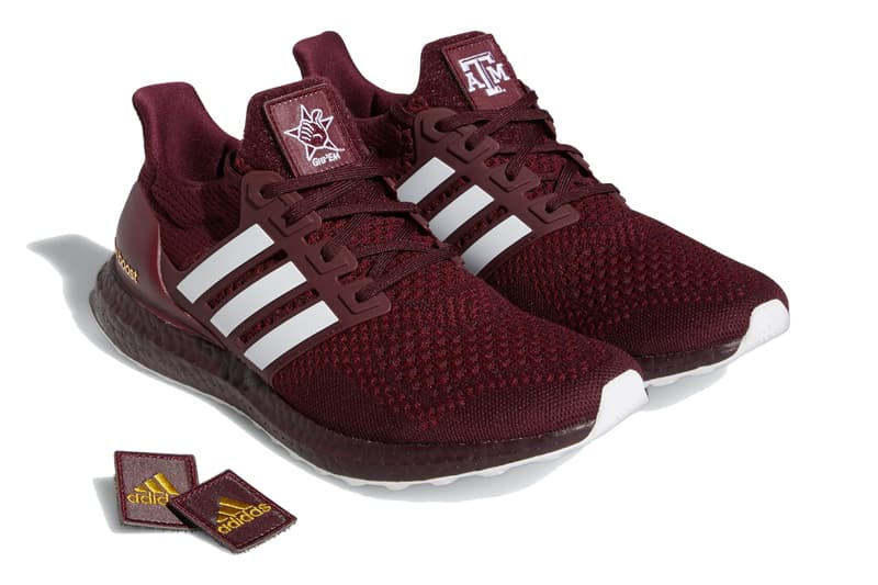 adidas ultraboost ncaa college pack pe player edition university of indiana hoosiers louisville cardinals washington huskies miami hurricanes arizona state sun devils nebraska cornhuskers kansas jayhawks texas a and m aggies official release date info photos price store list buying guide