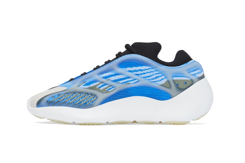 kanye west adidas yeezy 700 v3 Arzareth white blue black G54850 official release date info photos price store raffle list buying guide