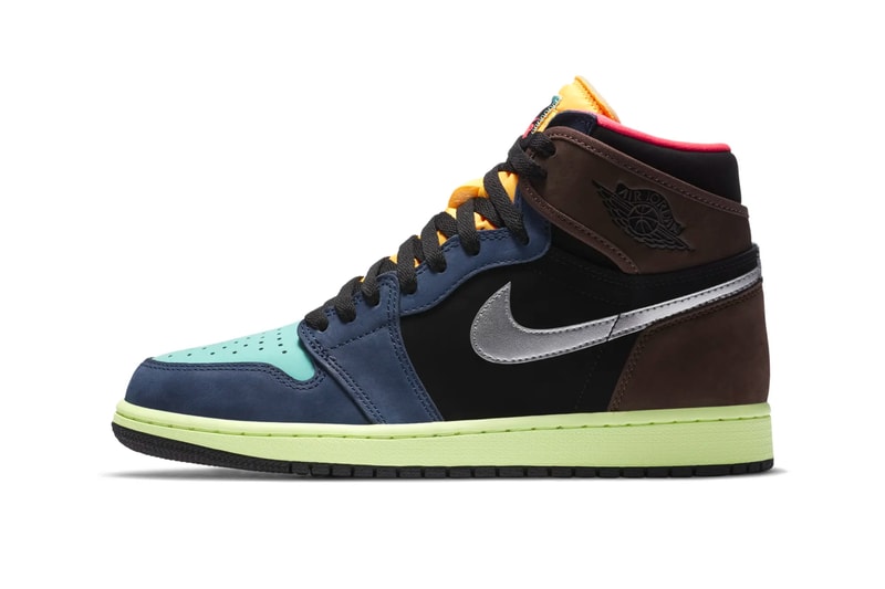 Air Jordan 1 BAROQUE BROWN racer pink 555088-201 Release Jordan brand sneakers kicks footwear 