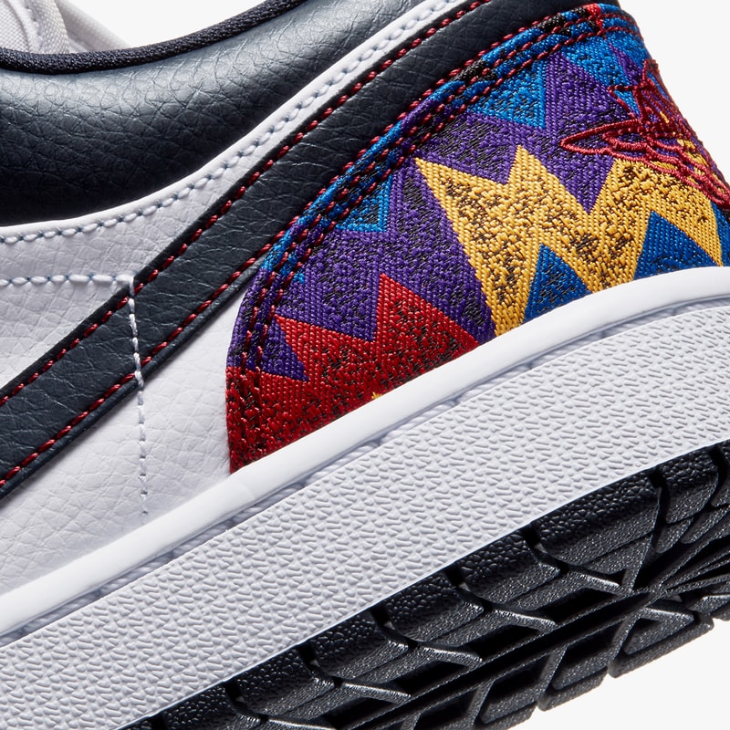air jordan brand 1 low nothing but net sweater white team red dark obsidian sweater CZ8659 100 official release date info photos price store list buying guide