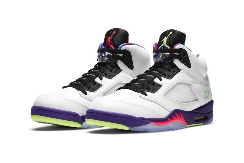 Air Jordan 5 Alternate Bel-Air Ghost Green Release Official Look DB3335-100 Buy price Fresh Prince