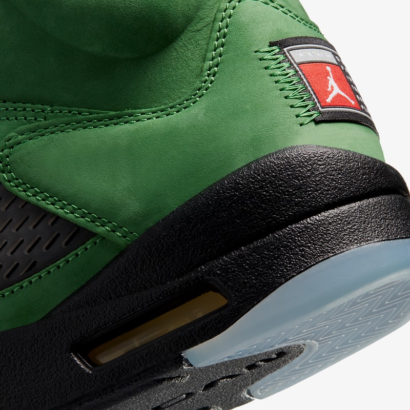 air jordan brand 5 apple green oregon inspire pe ck6631 307 black yellow strike official release date info photos price store list buying guide