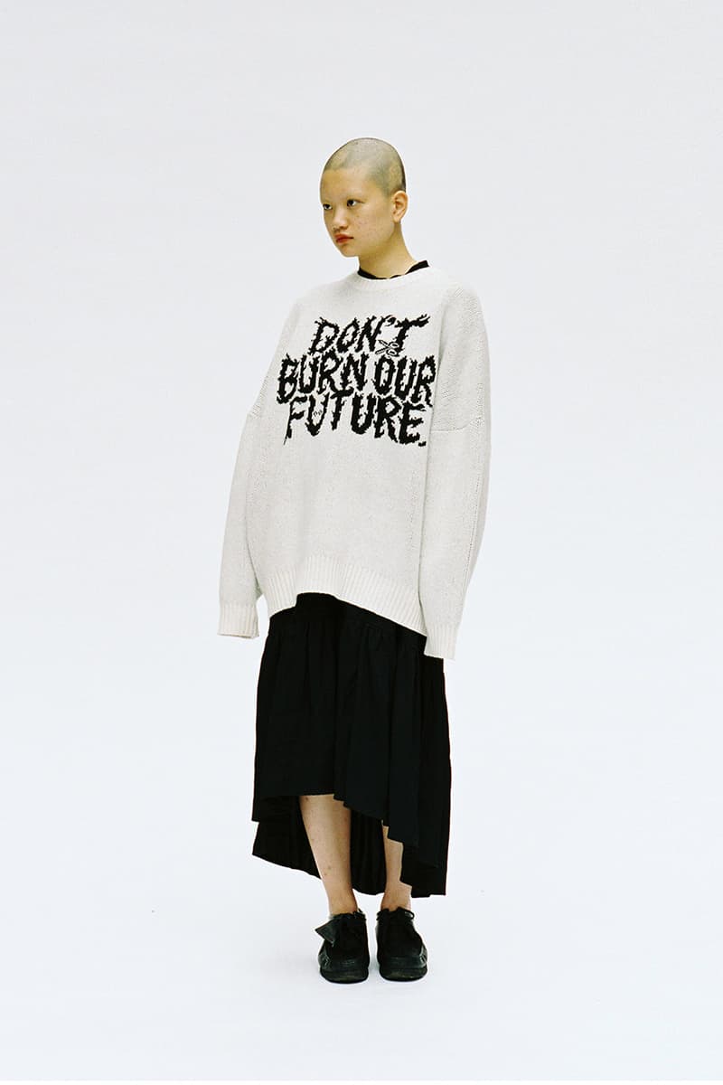 Ajobyajo Fall Winter 2020 Lookbook menswear streetwear fw20 collection Your Mistake is My Future jackets t shirts hoodies pants denim trousers graphics
