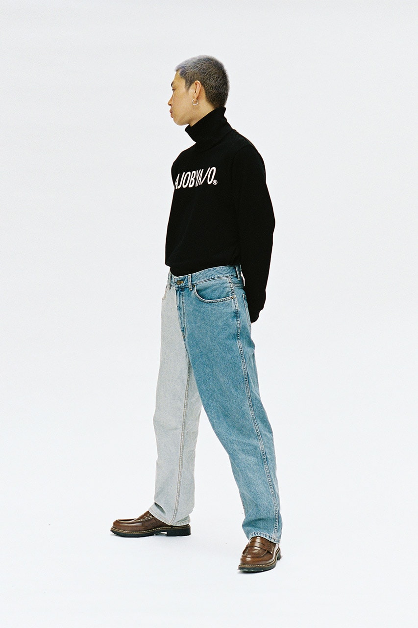 Ajobyajo Fall Winter 2020 Lookbook menswear streetwear fw20 collection Your Mistake is My Future jackets t shirts hoodies pants denim trousers graphics