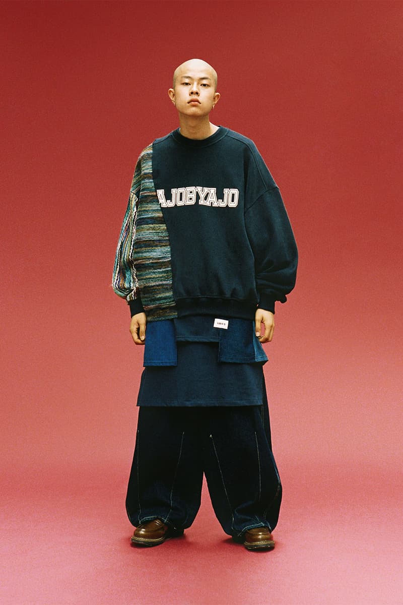 Ajobyajo Fall Winter 2020 Lookbook menswear streetwear fw20 collection Your Mistake is My Future jackets t shirts hoodies pants denim trousers graphics