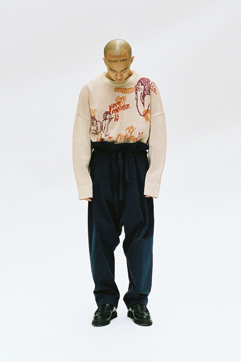 Ajobyajo Fall Winter 2020 Lookbook menswear streetwear fw20 collection Your Mistake is My Future jackets t shirts hoodies pants denim trousers graphics