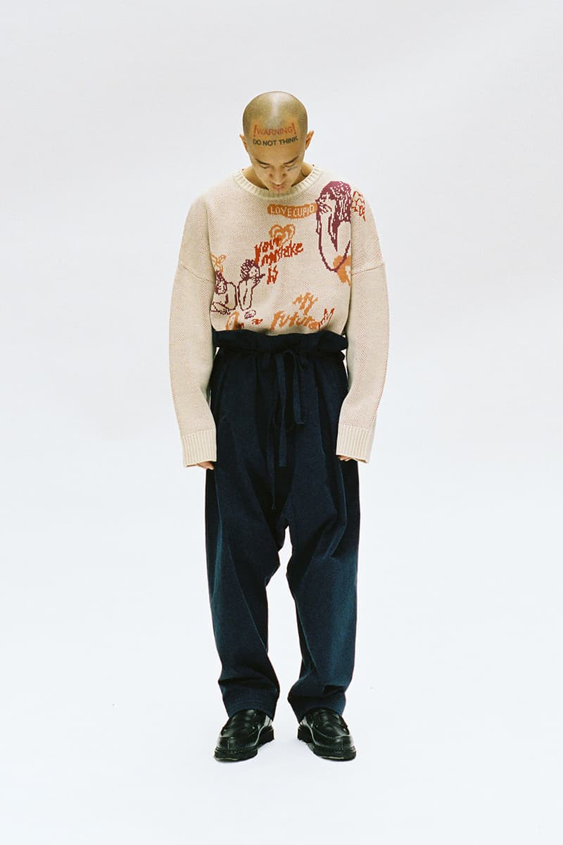 Ajobyajo Fall Winter 2020 Lookbook menswear streetwear fw20 collection Your Mistake is My Future jackets t shirts hoodies pants denim trousers graphics