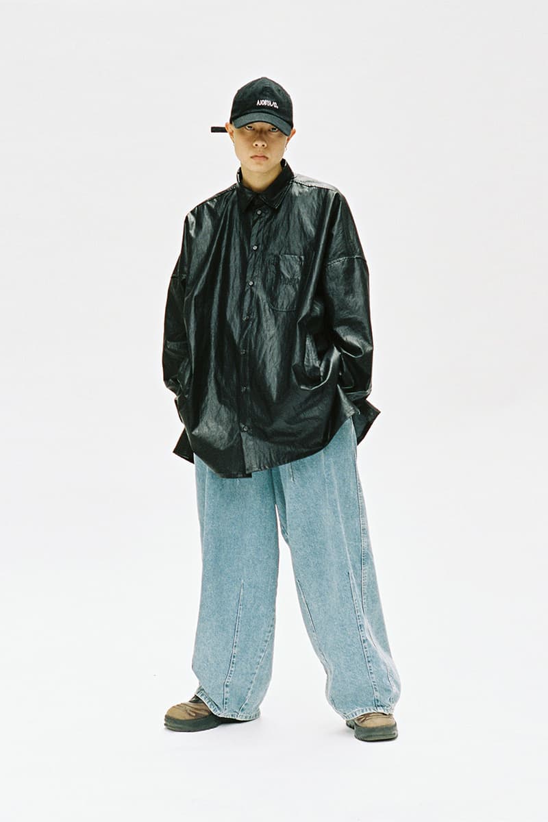 Ajobyajo Fall Winter 2020 Lookbook menswear streetwear fw20 collection Your Mistake is My Future jackets t shirts hoodies pants denim trousers graphics
