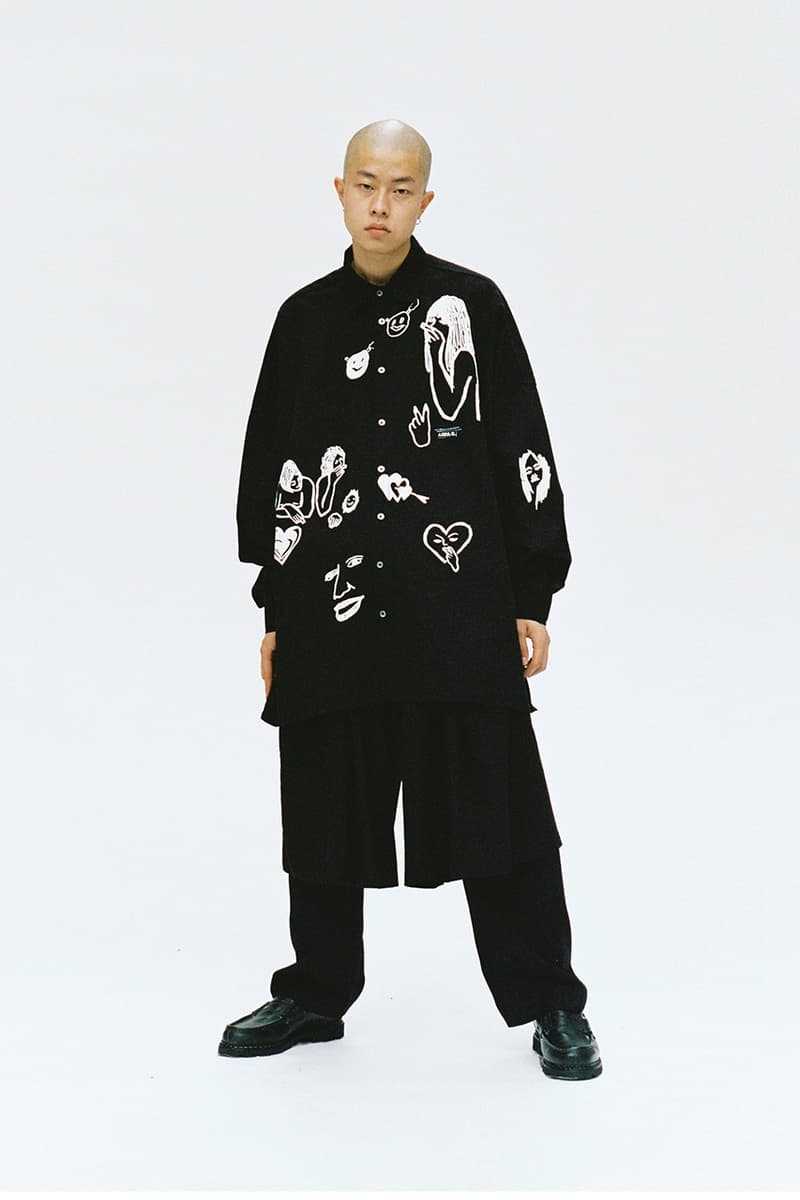 Ajobyajo Fall Winter 2020 Lookbook menswear streetwear fw20 collection Your Mistake is My Future jackets t shirts hoodies pants denim trousers graphics