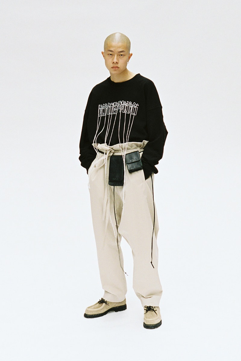 Ajobyajo Fall Winter 2020 Lookbook menswear streetwear fw20 collection Your Mistake is My Future jackets t shirts hoodies pants denim trousers graphics