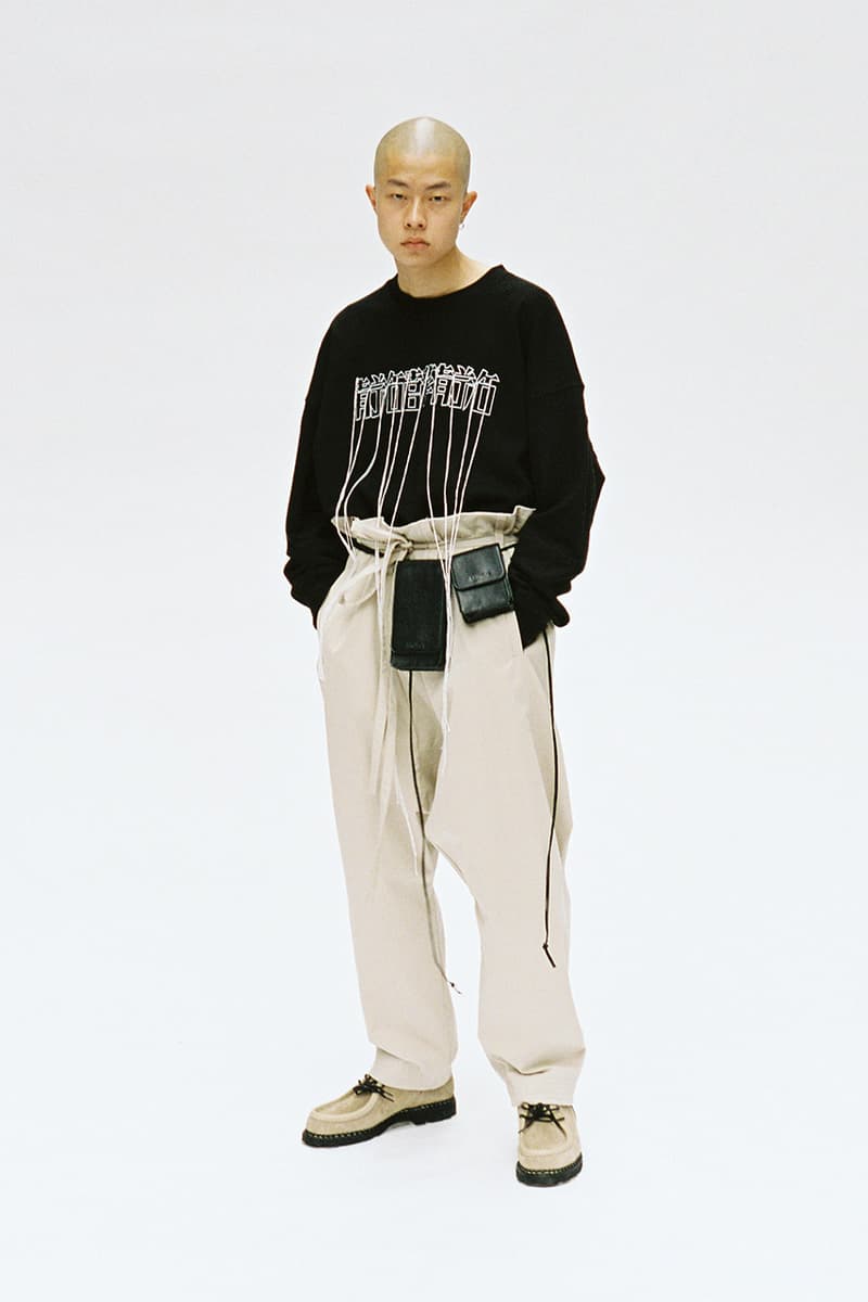 Ajobyajo Fall Winter 2020 Lookbook menswear streetwear fw20 collection Your Mistake is My Future jackets t shirts hoodies pants denim trousers graphics