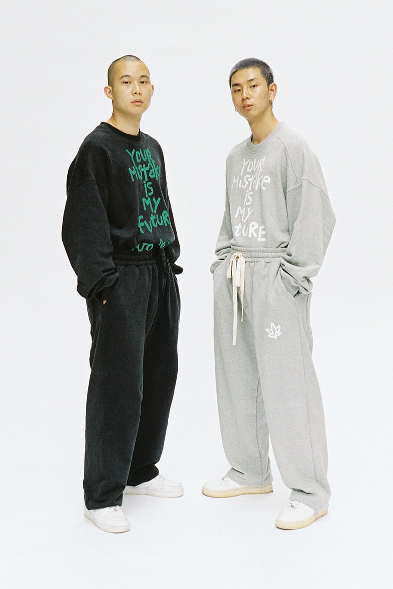 Ajobyajo Fall Winter 2020 Lookbook menswear streetwear fw20 collection Your Mistake is My Future jackets t shirts hoodies pants denim trousers graphics
