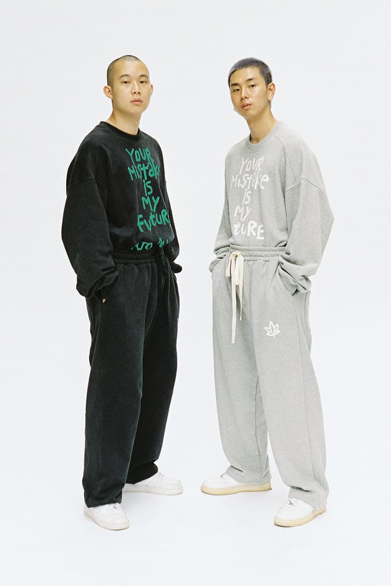 Ajobyajo Fall Winter 2020 Lookbook menswear streetwear fw20 collection Your Mistake is My Future jackets t shirts hoodies pants denim trousers graphics