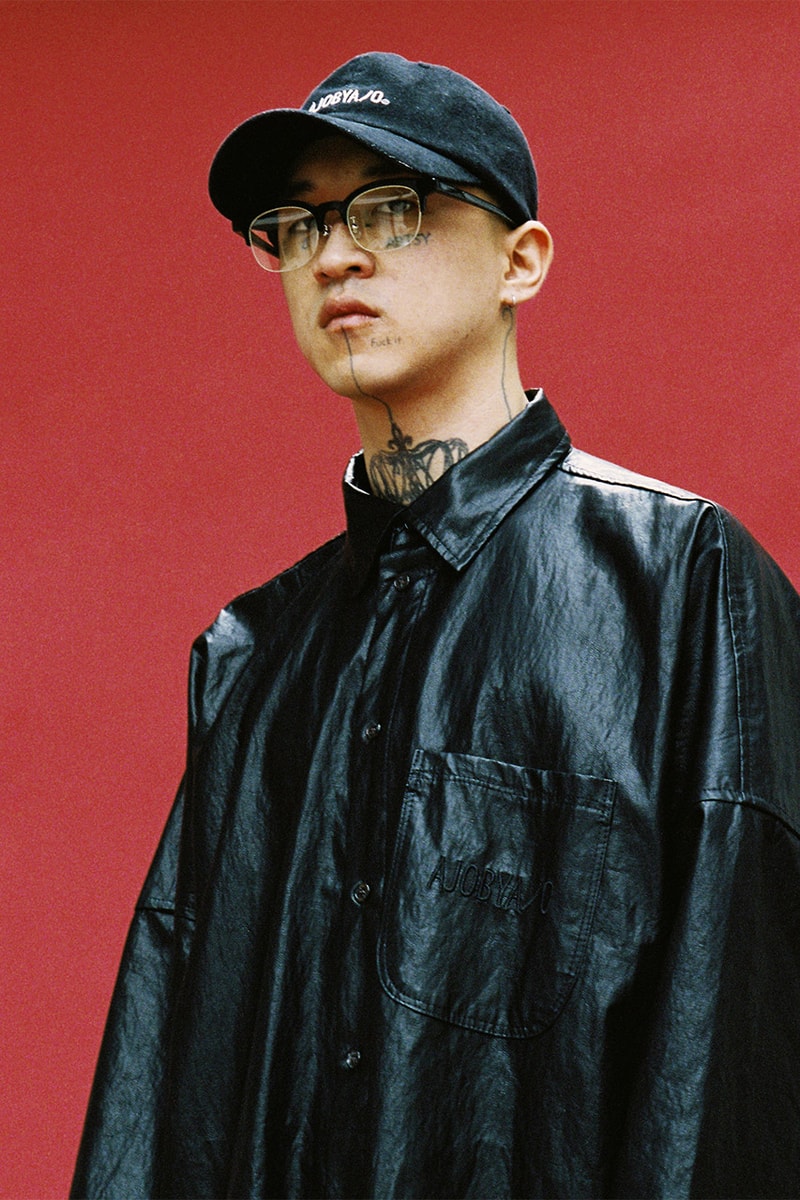 Ajobyajo Fall Winter 2020 Lookbook menswear streetwear fw20 collection Your Mistake is My Future jackets t shirts hoodies pants denim trousers graphics
