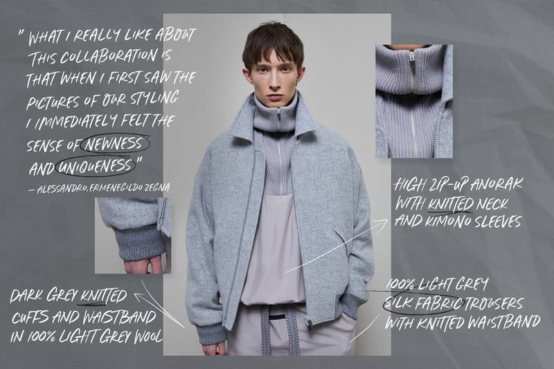 fear of god essentials wool overcoat