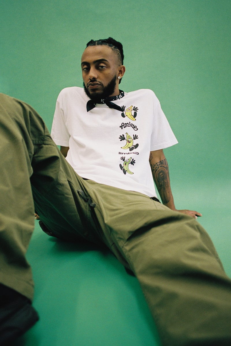 Aminé VERDY Limbo Collection lookbook release info good for you long sleeve t shirt short sleeve bandana cup