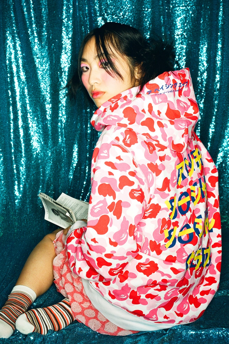 anti social social club bape fall 2020 collaboration capsule collection 1st camo green pink blue official release date info photos price store list buying guide