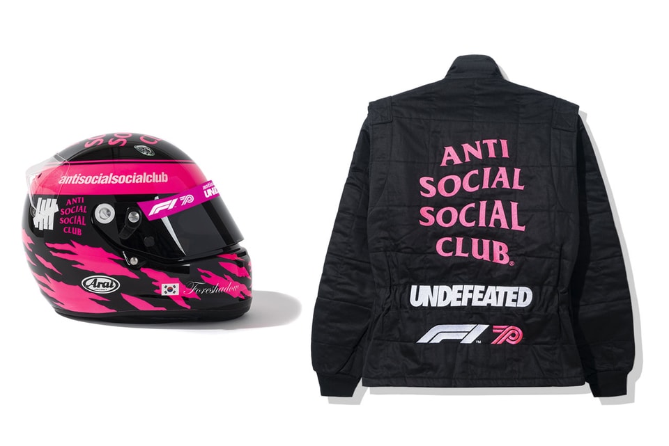 Anti Social Social Club X Undefeated X Formula 1 | Hypebeast