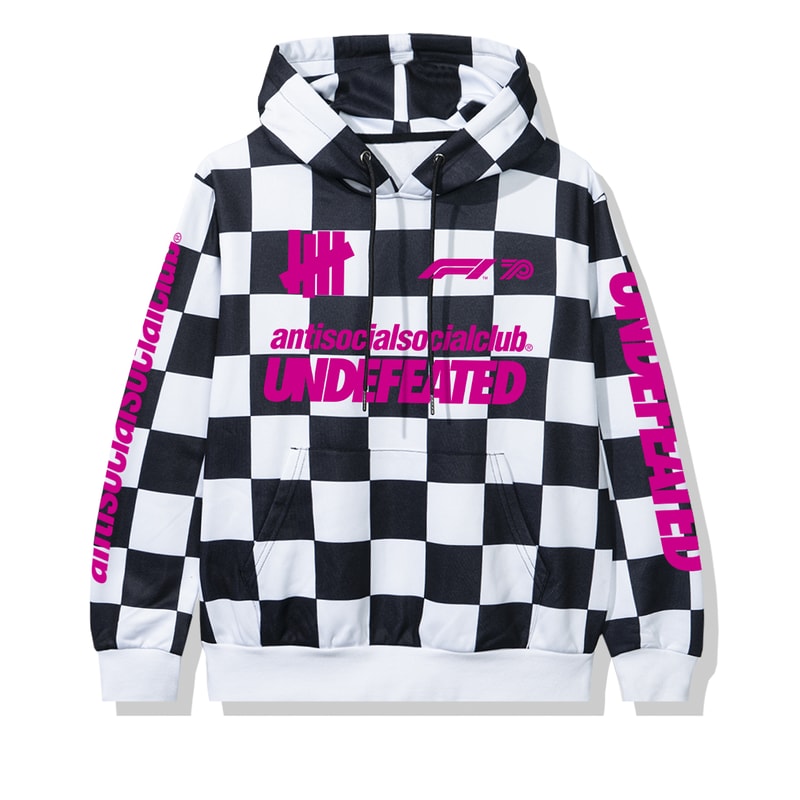 Anti Social Social Club x Undefeated x Formula 1 collaboration capsule collection 70th anniversary