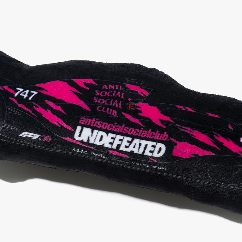 Anti Social Social Club x Undefeated x Formula 1 collaboration capsule collection 70th anniversary