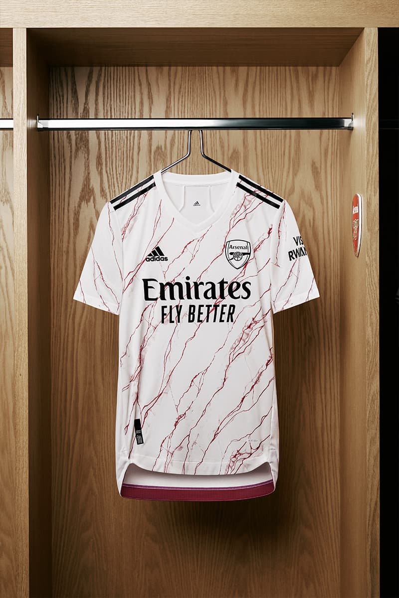 Arsenal Unveils Latest Adidas Away Kit 2020 21 Hypebeast