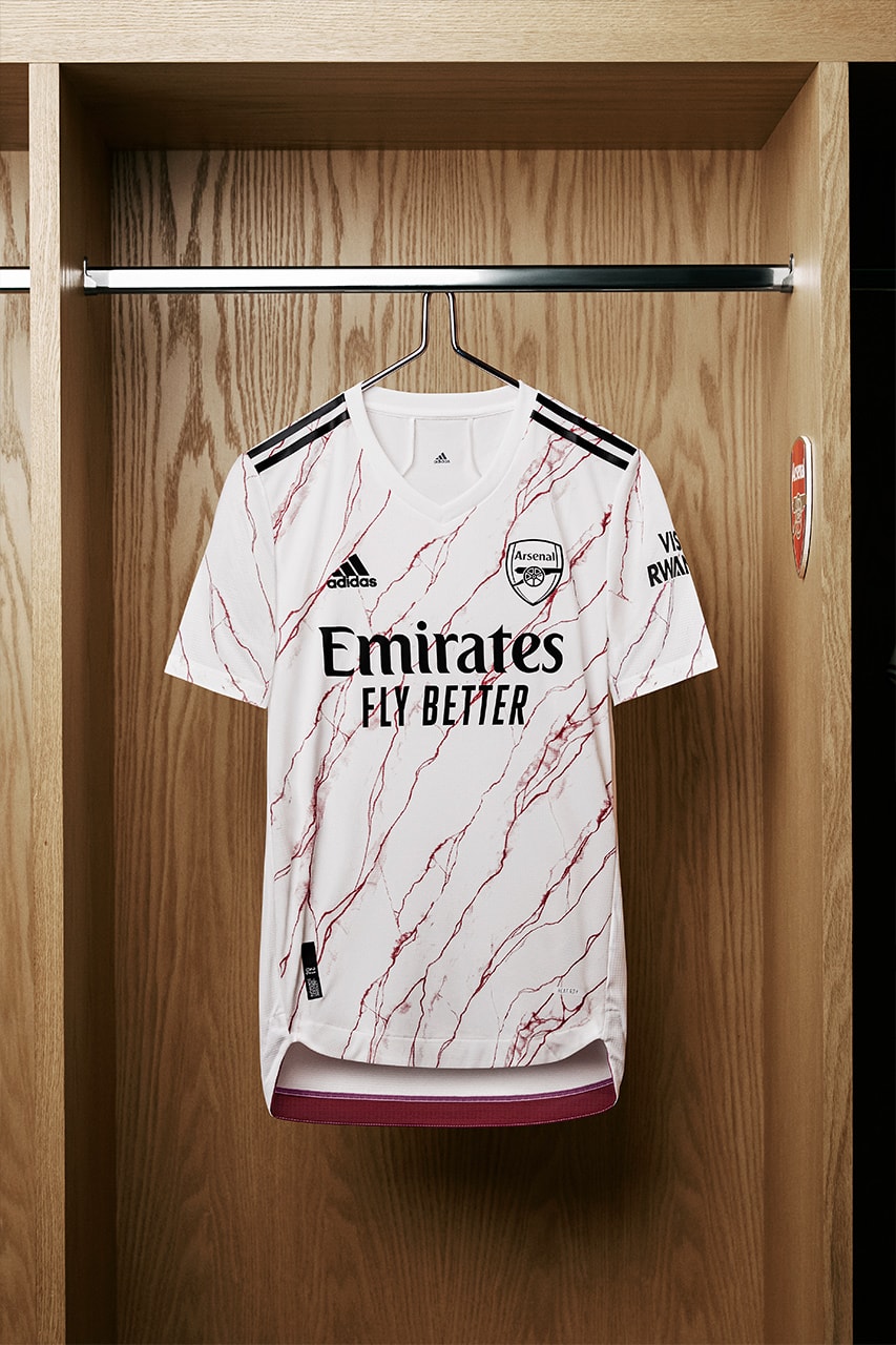Arsenal Unveils Latest Adidas Away Kit 2020 21 Hypebeast