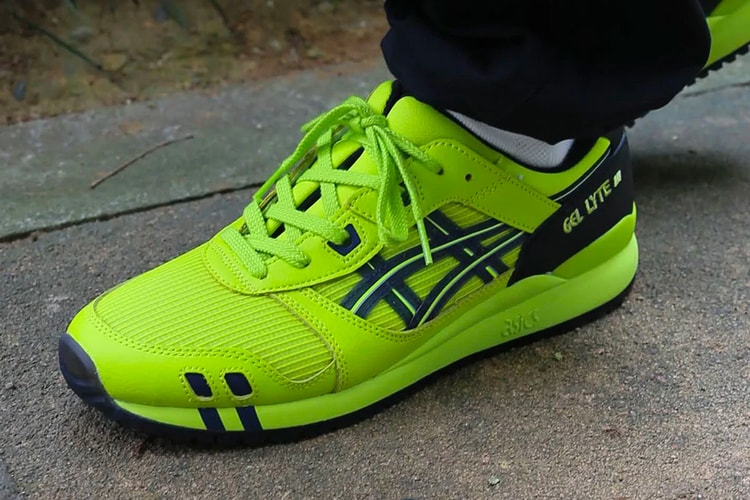 ASICS Reworks GEL-Lyte III OG With Fluorescent "Limz" and "Aqri" Colorways
