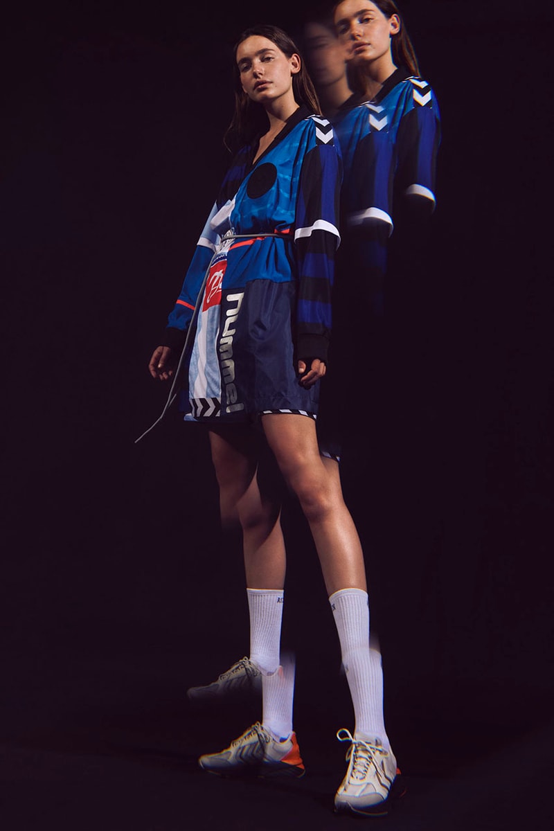 Astrid Andersen x hummel REACH LX London Fashion Week: Men's Fall/Winter 2020 FW20 sneaker sustainable deadstock collaboration release information documentary