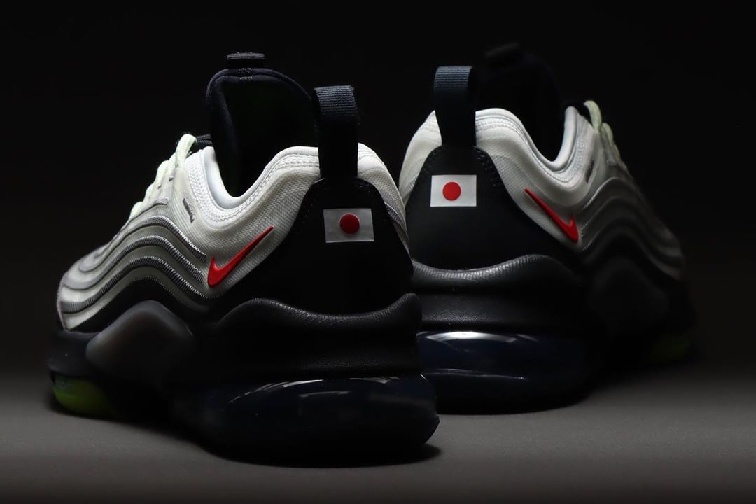 Phần gót của Atmos X Nike Air Max Zoom 950