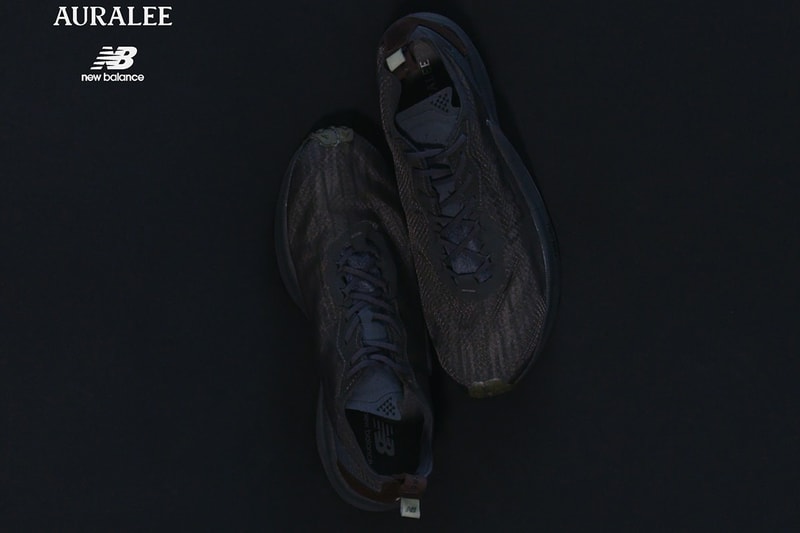 AURALEE x New Balance FuelCell Speedrift Collaboration sneaker japan release date info buy august 15 2020 colorway MSPDRAG (LIME YELLOW) / MSBDRAB (CHARCOAL)
