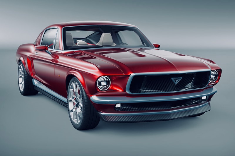 Aviar R67 Tesla Model S Electric Cars Ford Mustang '67 Fastback Custom Built EV Muscle Cars American Classic Carbon Fiber Battery 2.2 Seconds 0-60 MPH Top Speed Range