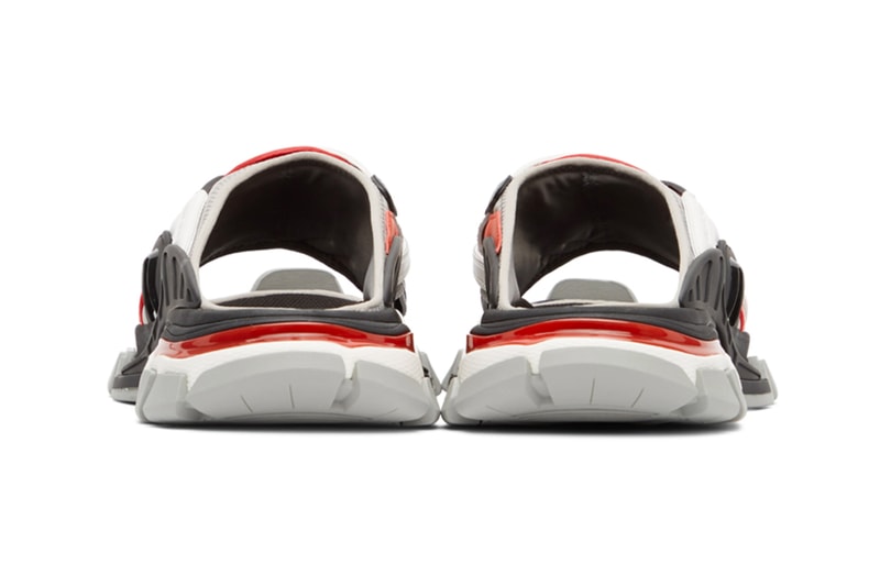 Balenciaga Track Sandals Gray Black multi color menswear streetwear slippers slides spring summer 2020 collection ss20