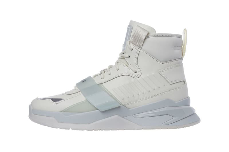 Balmain basketball b ball sneaker aphrodite buy cop purchase white release information details UM1C230LCTW OFA
